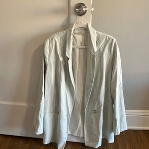 Mint green/blue blazer from H&M worn once